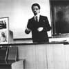 Омский университет, октябрь 1991 г. На заседании, посвященном 80-летию А.А. Ляпунова, выступает Г.Ш. Фридман.