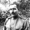 На фронте, осень 1943 г. Гвардии лейтенант А.А. Ляпунов — командир топовычислительного взвода артполка
